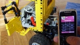 Volvo FL 12 8x8 wykonane z klocków LEGO