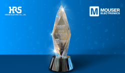 Mouser otrzymuje nagrodę Dystrybutora Roku od lidera rozwiązań połączeniowych Hirose