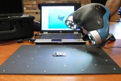 Młody inżynier skonstruował skaner 3D z kamery internetowej i lasera