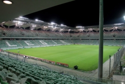 System Philips ArenaVision oświetla płytę boiska  na nowym stadionie Legii Warszawa 