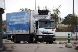  Największa na świecie ciężarówka z napędem elektrycznym testowana w sieci Carrefour
