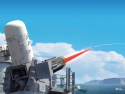Laser podczerwieni zestrzeliwuje intruzów nad oceanem