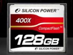 Karta CF 400x o pojemności 128GB od Silicon Power