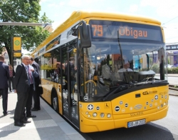 Elektryczny autobus Solarisa wyjechał na ulice Drezna
