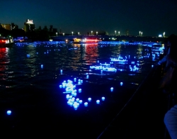 100 tys. LED-ów Panasonic na rzece Sumida w Tokio