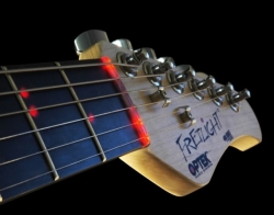 Fretlight LED ułatwia naukę gry na gitarze