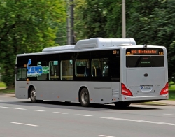 Chiński autobus elektryczny na testach w Warszawie