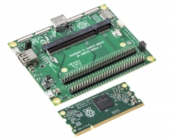 Raspberry Pi 3 Compute Module zapewnia  niskie koszty projektowania