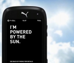 Puma wkracza na rynek telefonów komórkowych z modelem zasilanym energią słoneczną