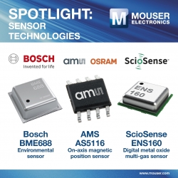 Mouser Spotlight: technologie czujników do innowacyjnych projektów