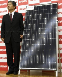 Sanyo zapowiada produkcję najbardziej wydajnych ogniw słonecznych na świecie