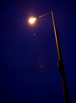 Ulice Słupska w ciemnościach po modernizacji oświetlenia