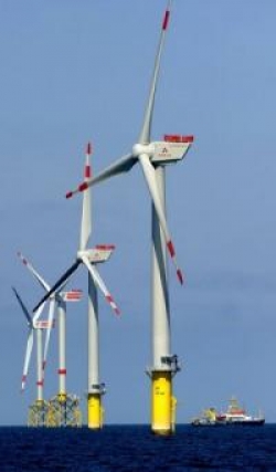 W Niemczech ruszyła morska farma wiatrowa