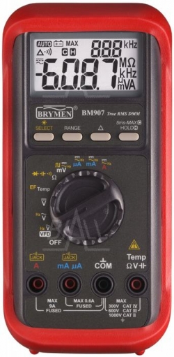 Multimetry dla elektryka serii BM 900