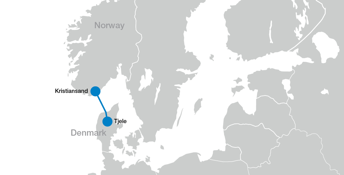 500 kilowoltowe łącze Skagerrak 4 HVDC Light® między Norwegią i duńską Jutlandią zwiększa możliwości integracyjne w zakresie energii odnawialnej
