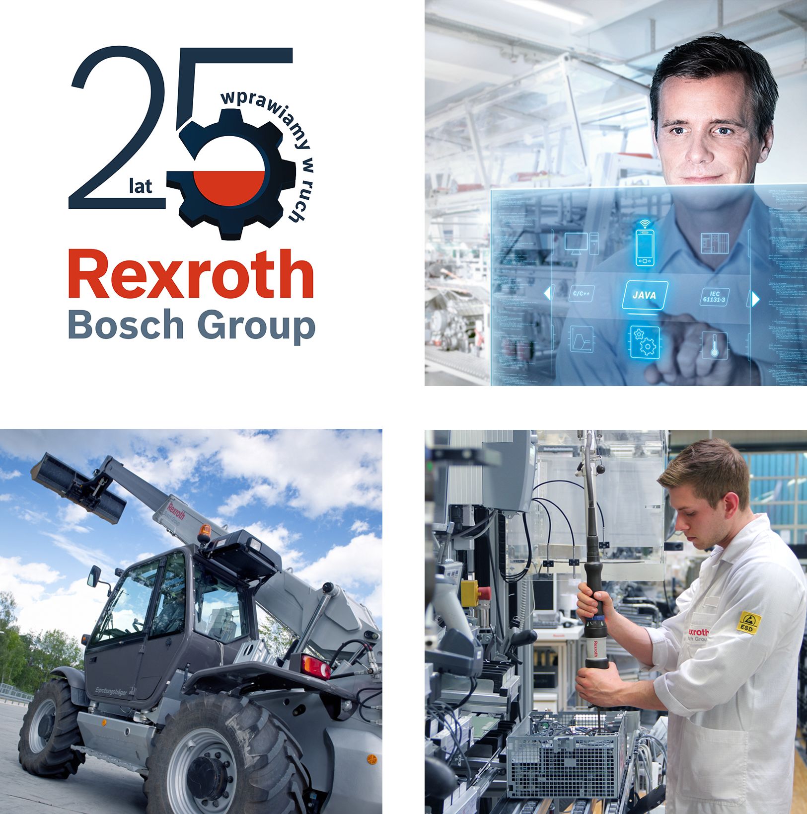 Od 25 lat wprawiamy w ruch 25-lecie firmy Bosch Rexroth w Polsce 