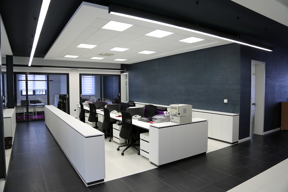 Profesjonalne oświetlenie biurowe z panelami LED PRINCE firmy GTV