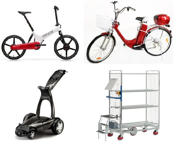 Zasilanie napędów elektrycznych w zastosowaniach przemysłowych (wózki magazynowe, rowery elektryczne, profesjonalny sprzęt do czyszczenia),