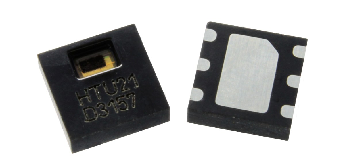 Miniaturowy sensor temperatury i wilgotności HTU21P z Tyco Electronics Sensor Solutions
