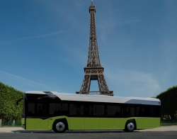 Paryż testuje elektryczny autobus Solaris